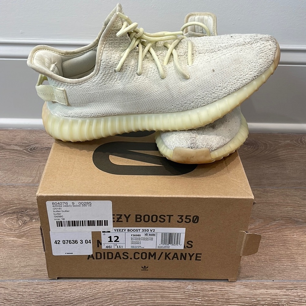 Yeezy Boost V2 butter size 12 2018